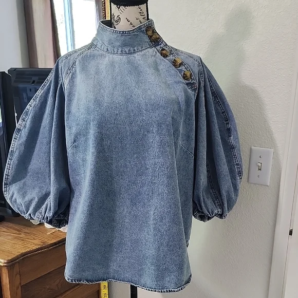 Jean Shirt Denim - Picture 1 of 8